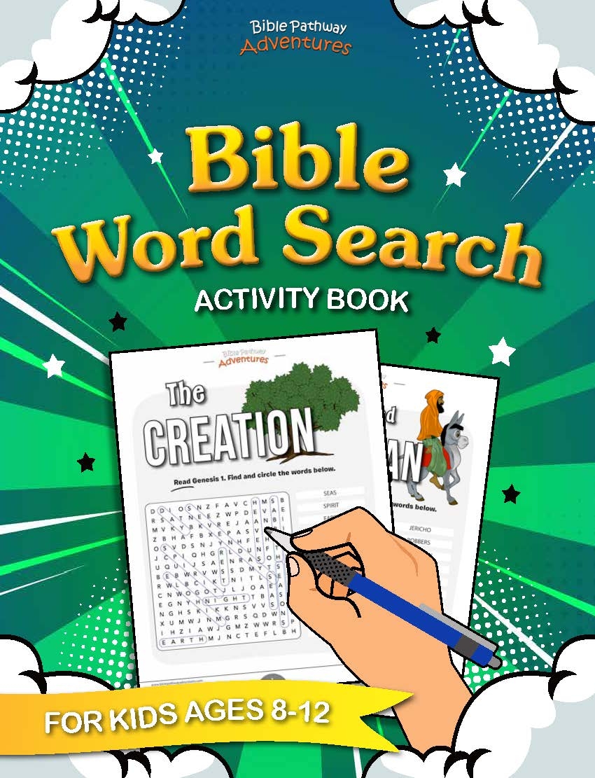 100 Bible Word Search Activity Book Teaching Resources