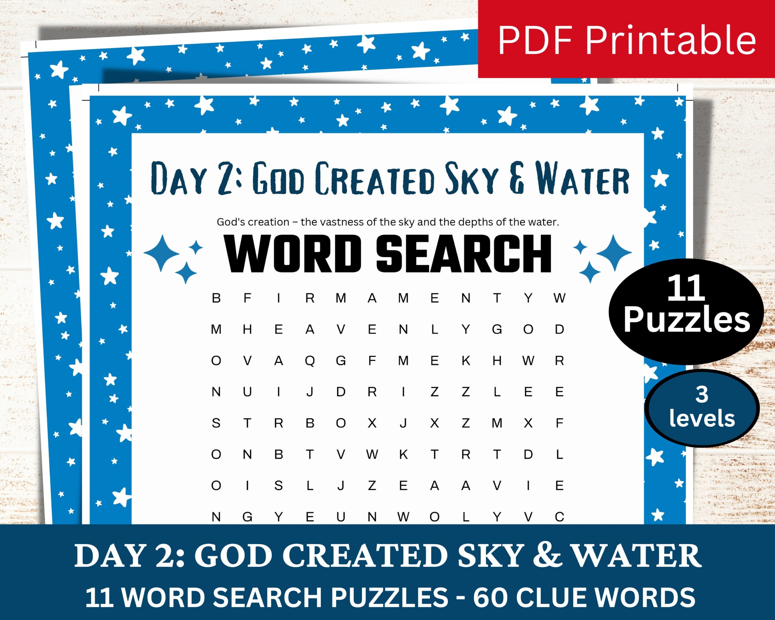 11 Bible Stories Themed Word Search Puzzle Games Sunday School Class Printable Church Youth Activity Catholic Holiday Christian Game PDF Etsy