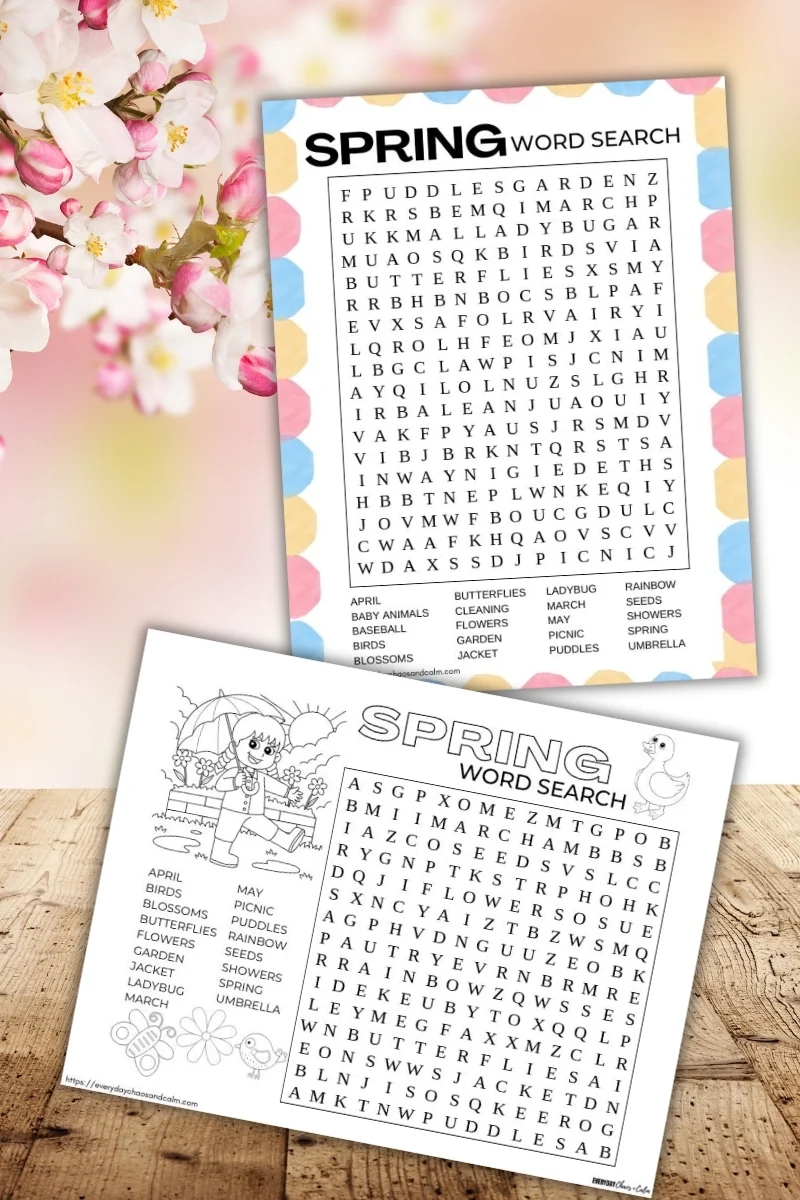 13 Free Printable Spring Activities Crafts 13 Free Printable Spring Activities Crafts