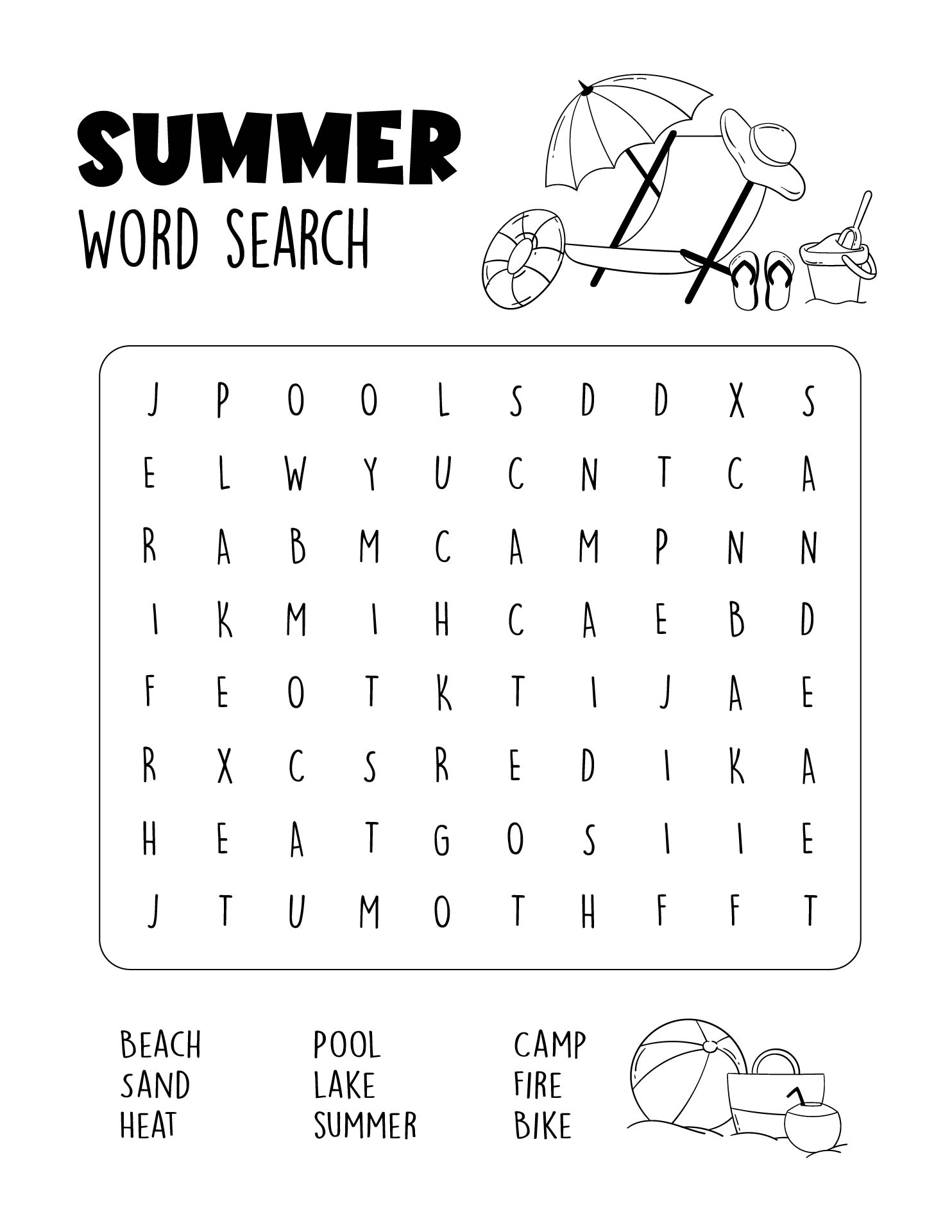 1st Grade Word Search Puzzles 18 Free PDF Printables Printablee