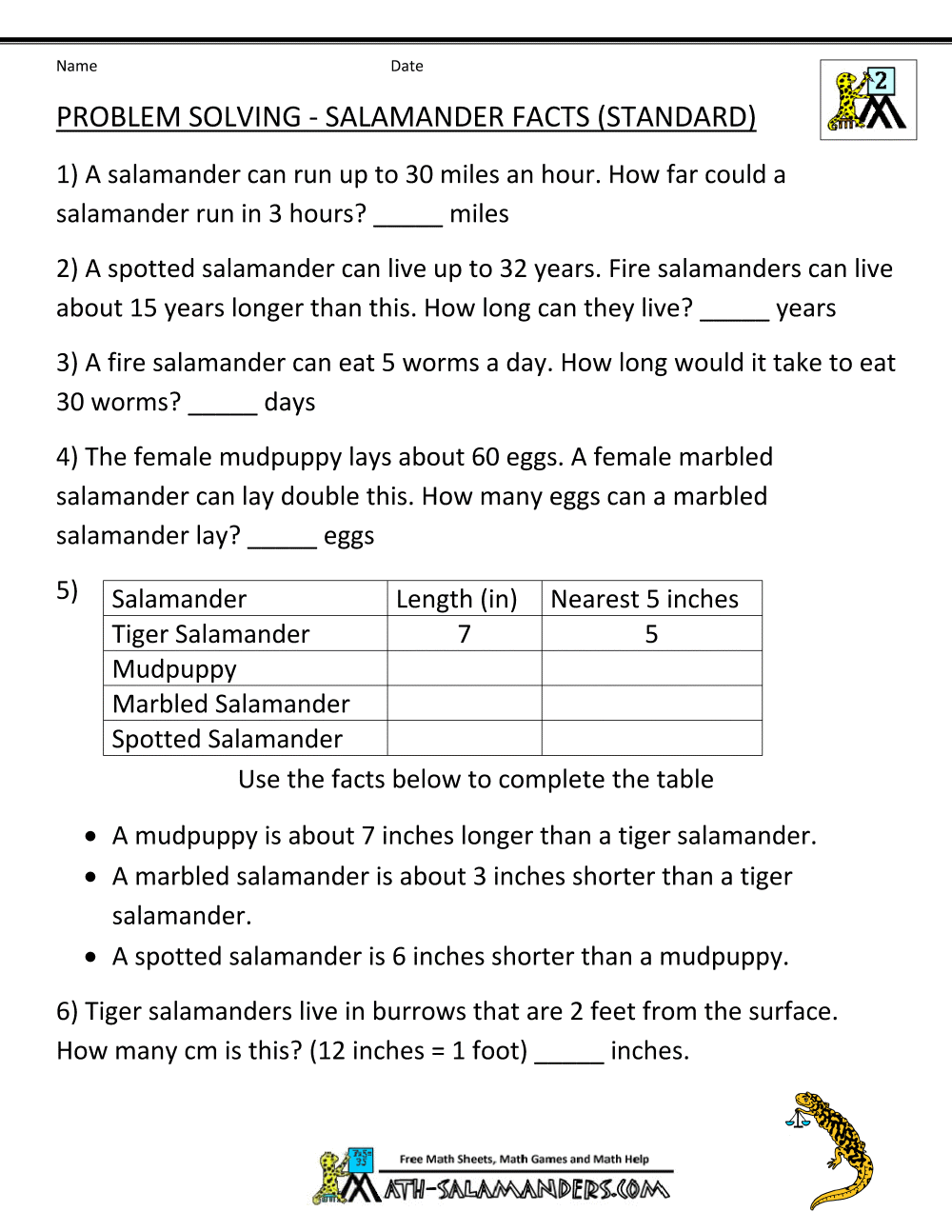 2nd Grade Math Word Problems Worksheets Library