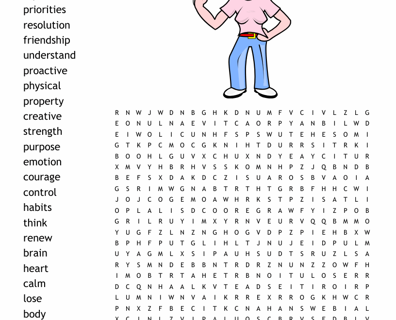 7 Habits Of Highly Effective Teens Word Search WordMint