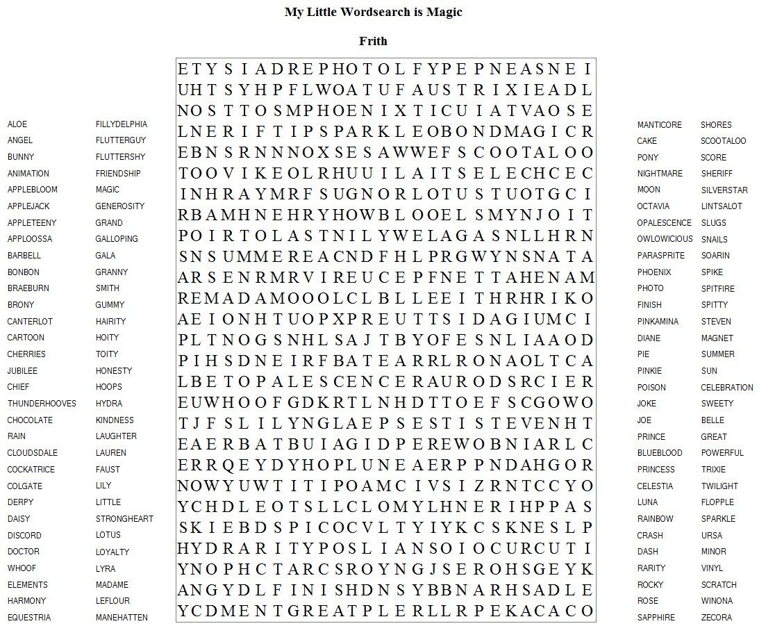 9 Word Search Ideas