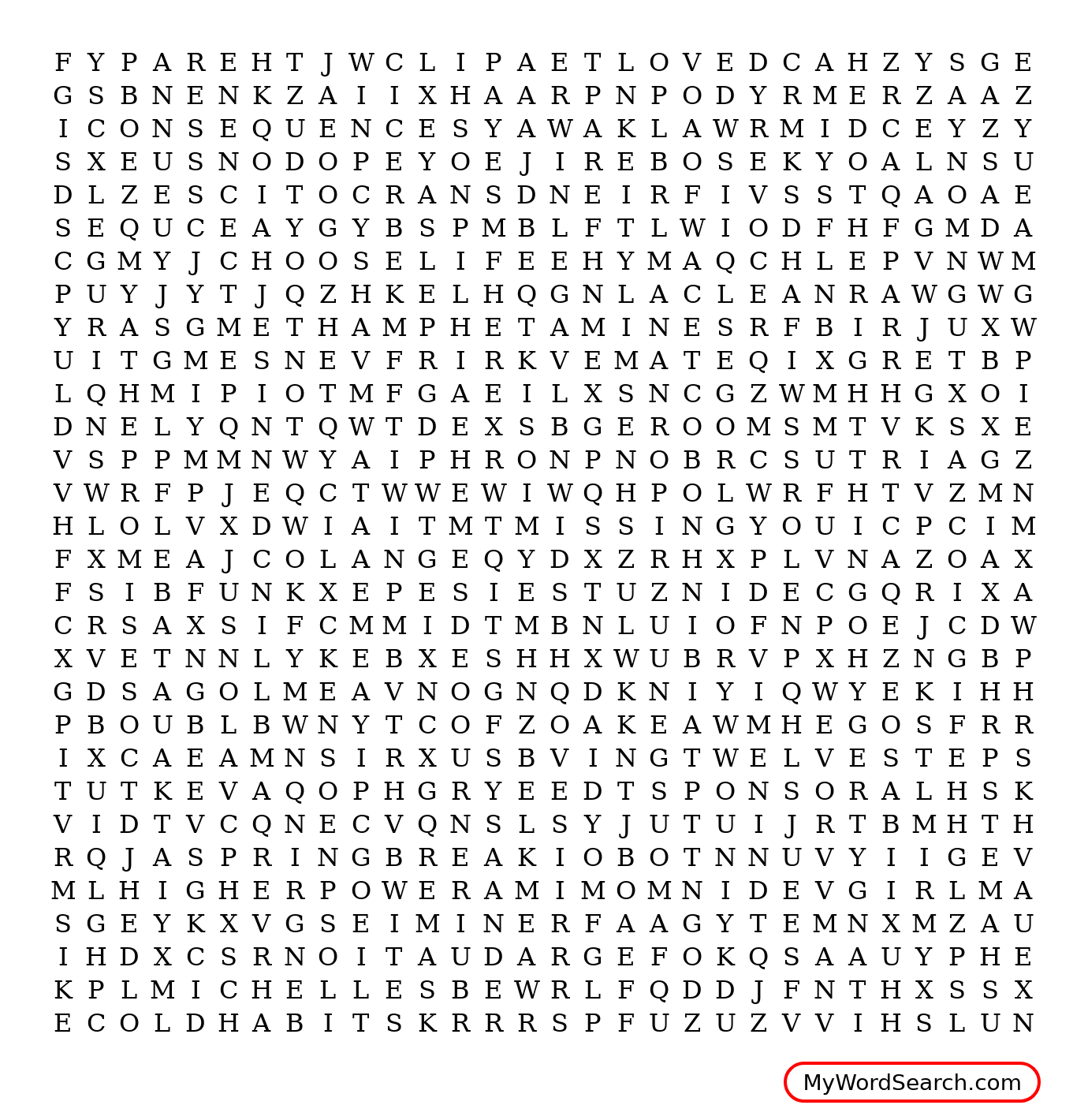 Addiction Word Search Printable