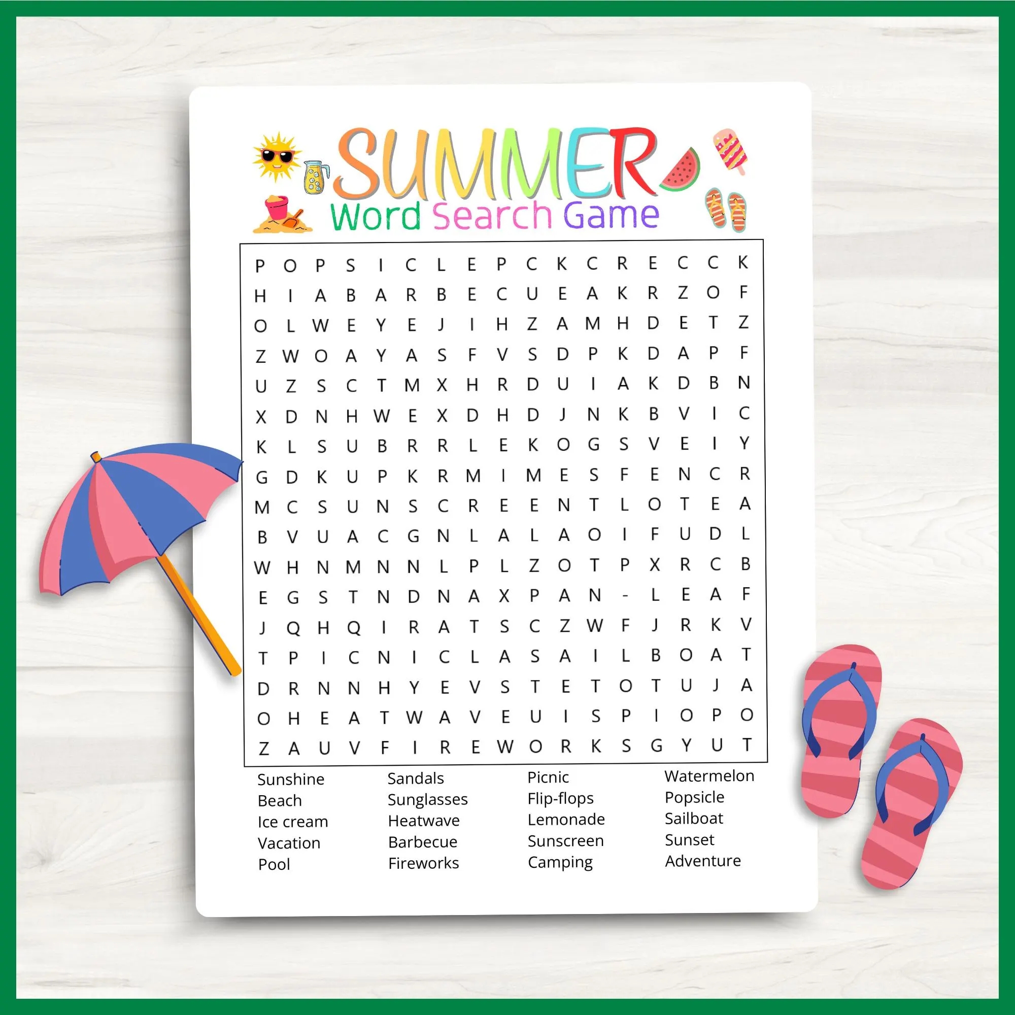 Adult Word Search Printable Etsy Canada