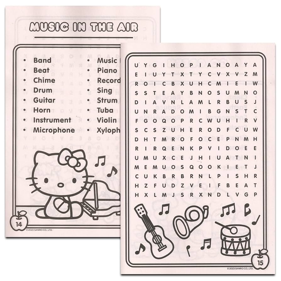Printable Word Search Book
