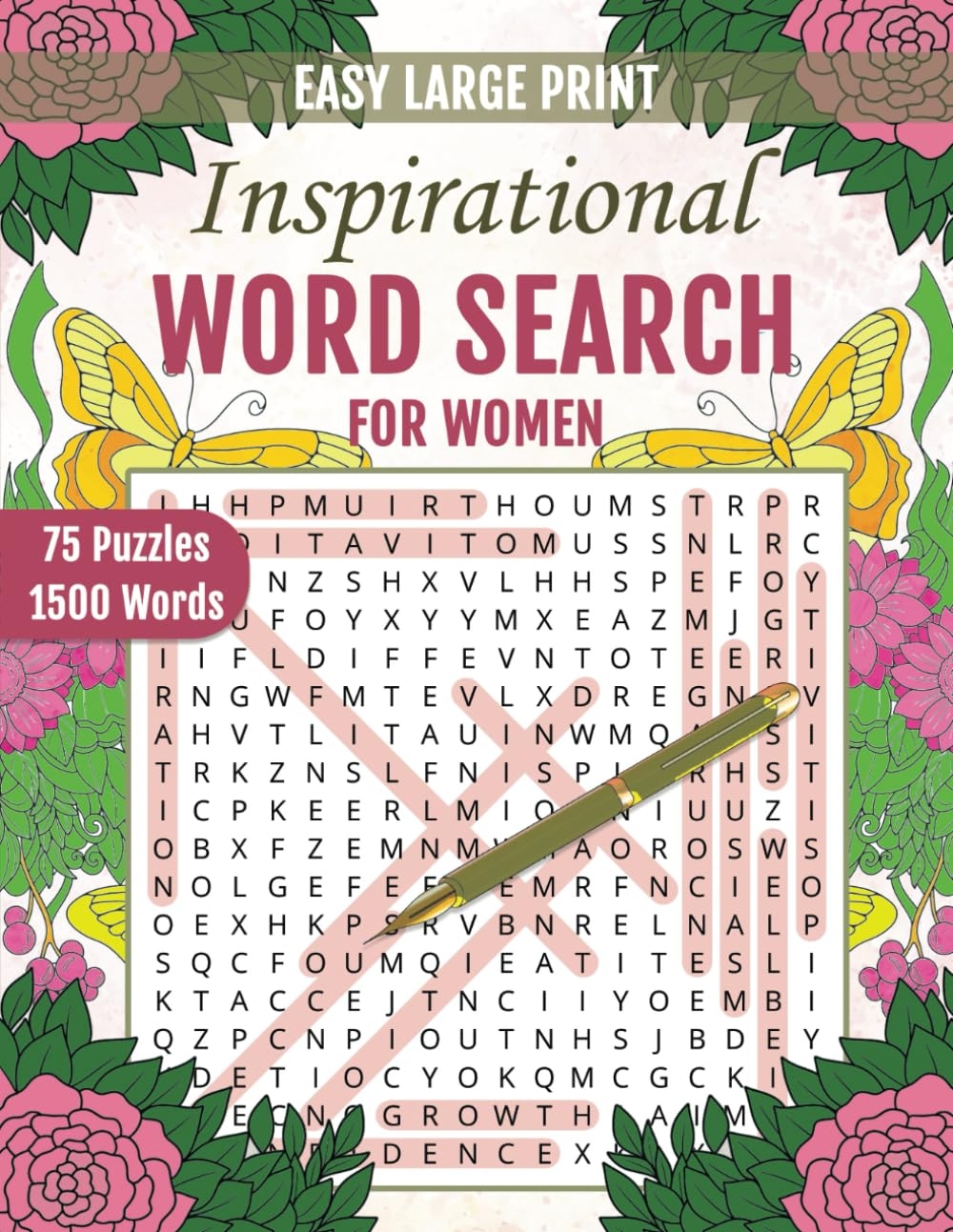 Amazon Large Print Inspirational Word Search For Women 9798338835357 Books Blik Books