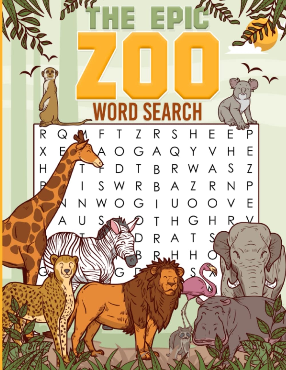 Amazon The Epic Zoo Animal Word Search Puzzle Book For Adults Teens Seniors And Kids In Large Print Fun Themed Activity Book For Men Women Girls And Boys 9798394373848 William B N Amazon The Epic Zoo Animal Word Search Puzzle Book For Adults Teens Seniors And Kids In Large Print Fun Themed Activity Book For Men Women Girls And Boys 9798394373848 William B N