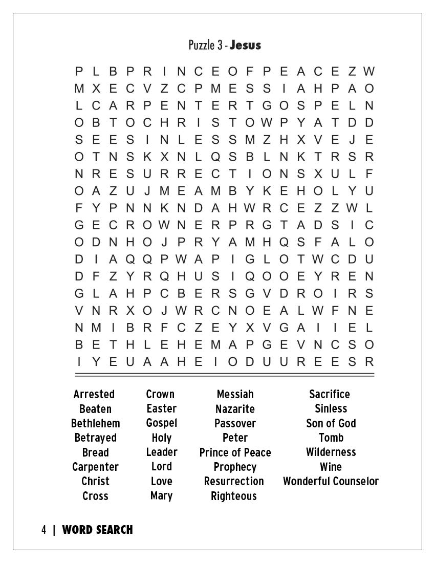 Amazon ZOCO Bible Word Search Large Print Puzzle Books 25 Bulk Pack Faith Biblical Word Find Book Gifts For Nursing Home Residents Seniors Adults Children Office Products