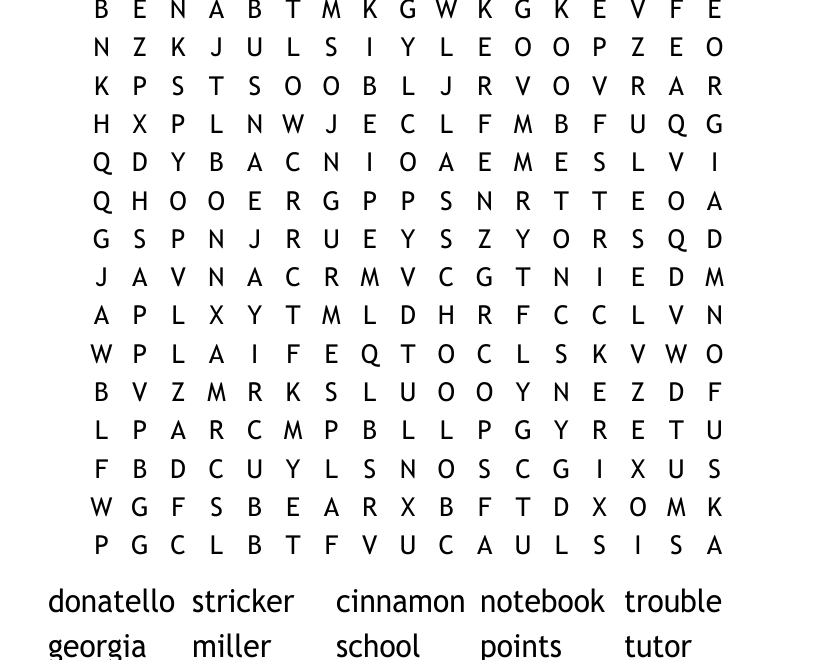 Answer Key Word Search WordMint