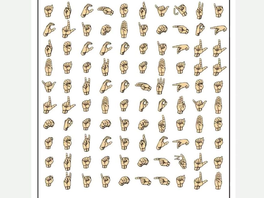 ASL Sign Language Word Search Printable ASL Word Search American Sign Language Hand Signs Homeschool Fingerspelling ASL Puzzle Etsy