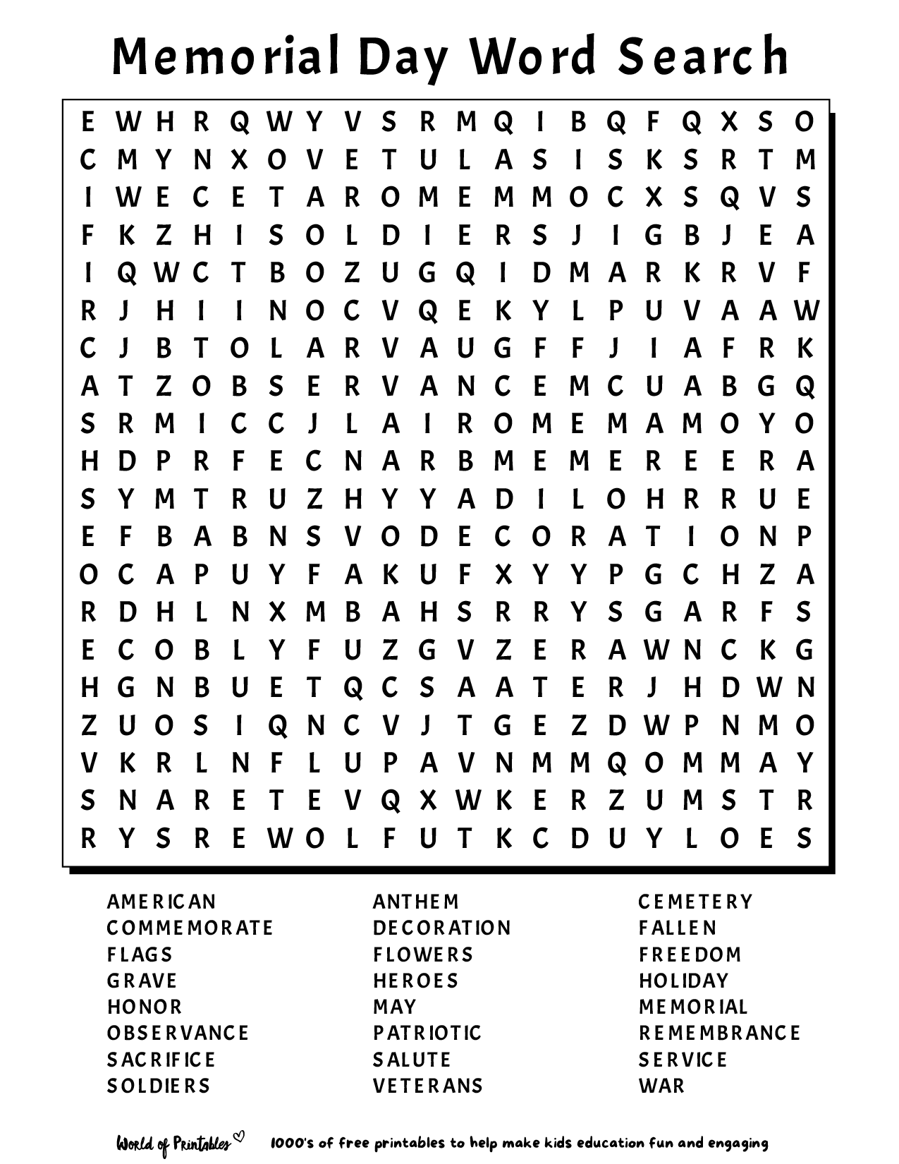 Back To School Word Search Puzzle Free Printable Mrs Merry Worksheets Library