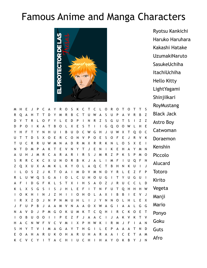 BAD KITTY CH 1 AND 2 Word Search WordMint