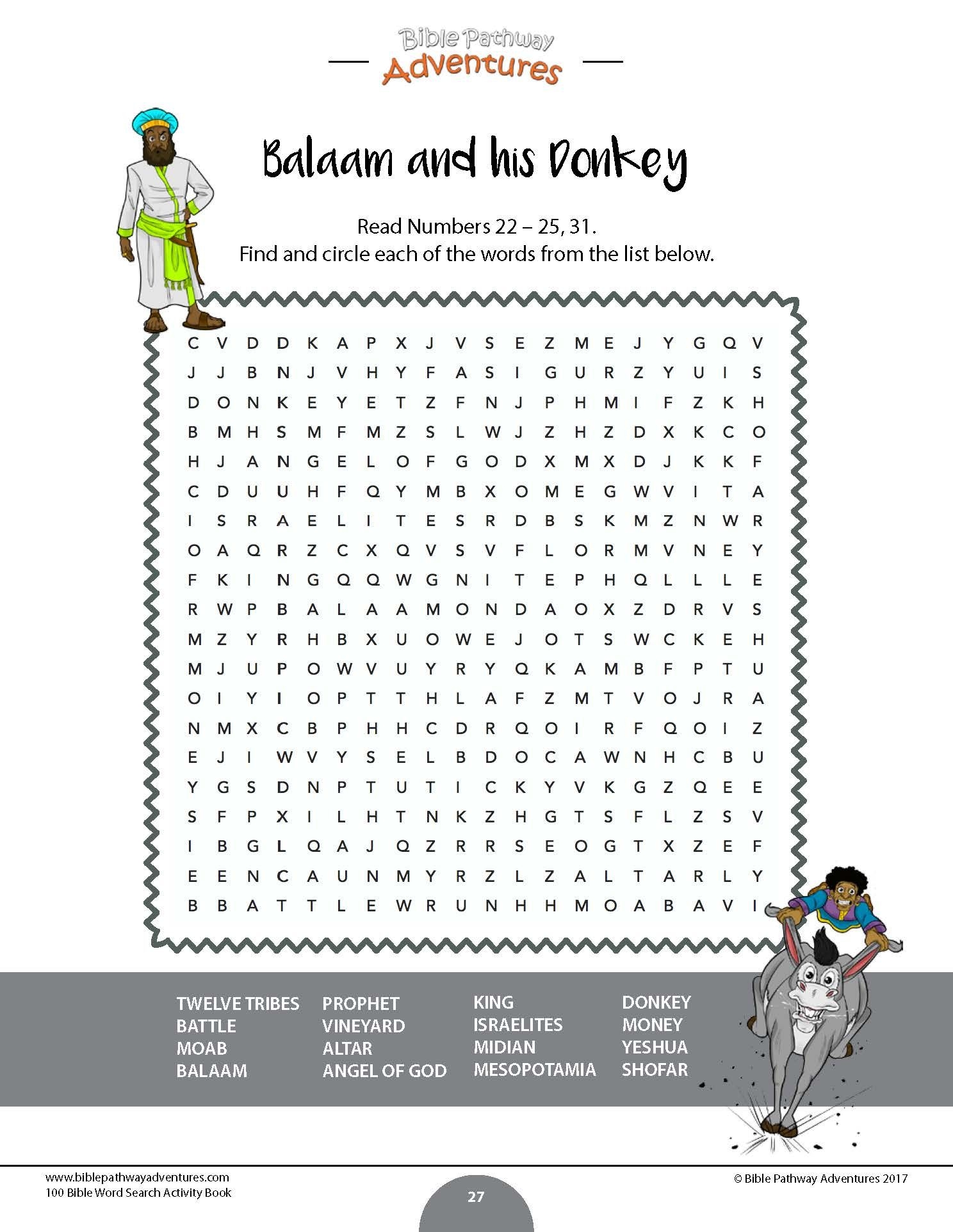 Balaam And The Donkey