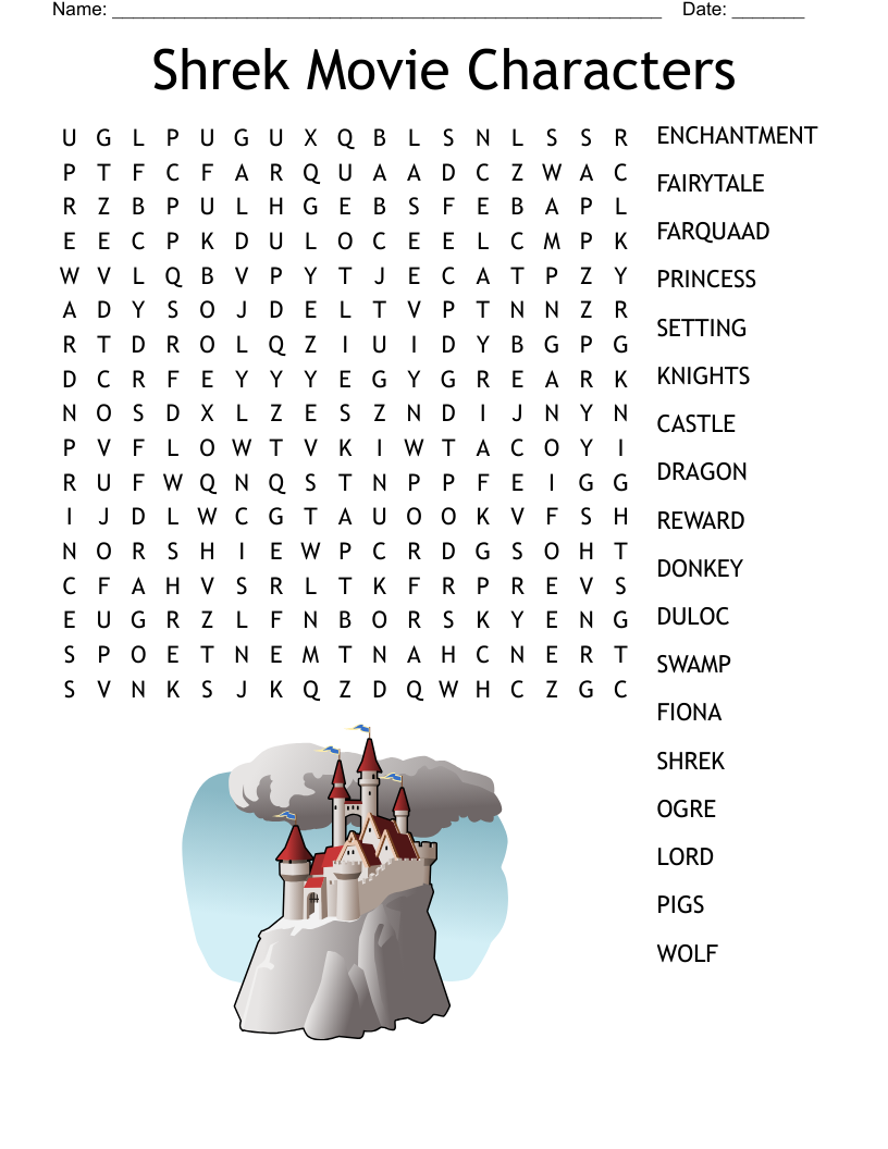 Free Printable Word Search Balaams Donkey