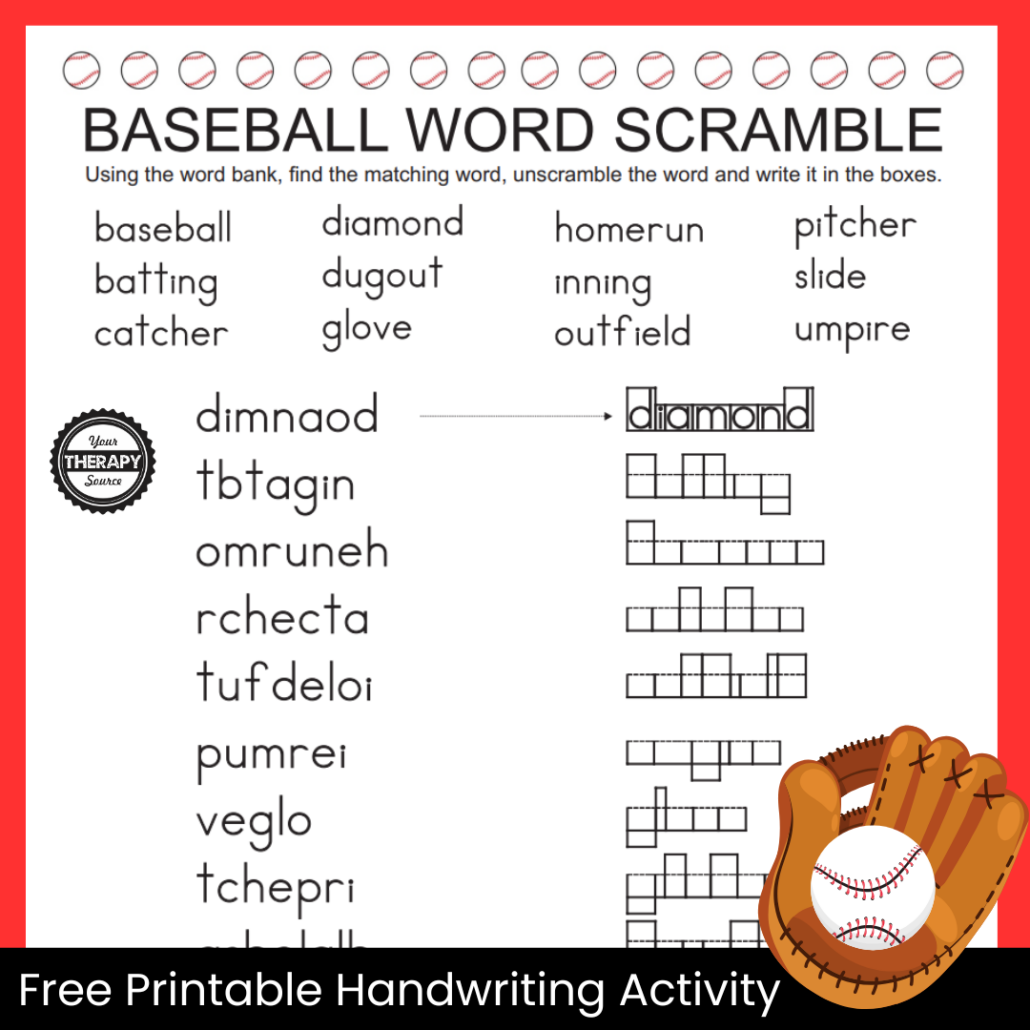 Word Search Box Puzzles Printable