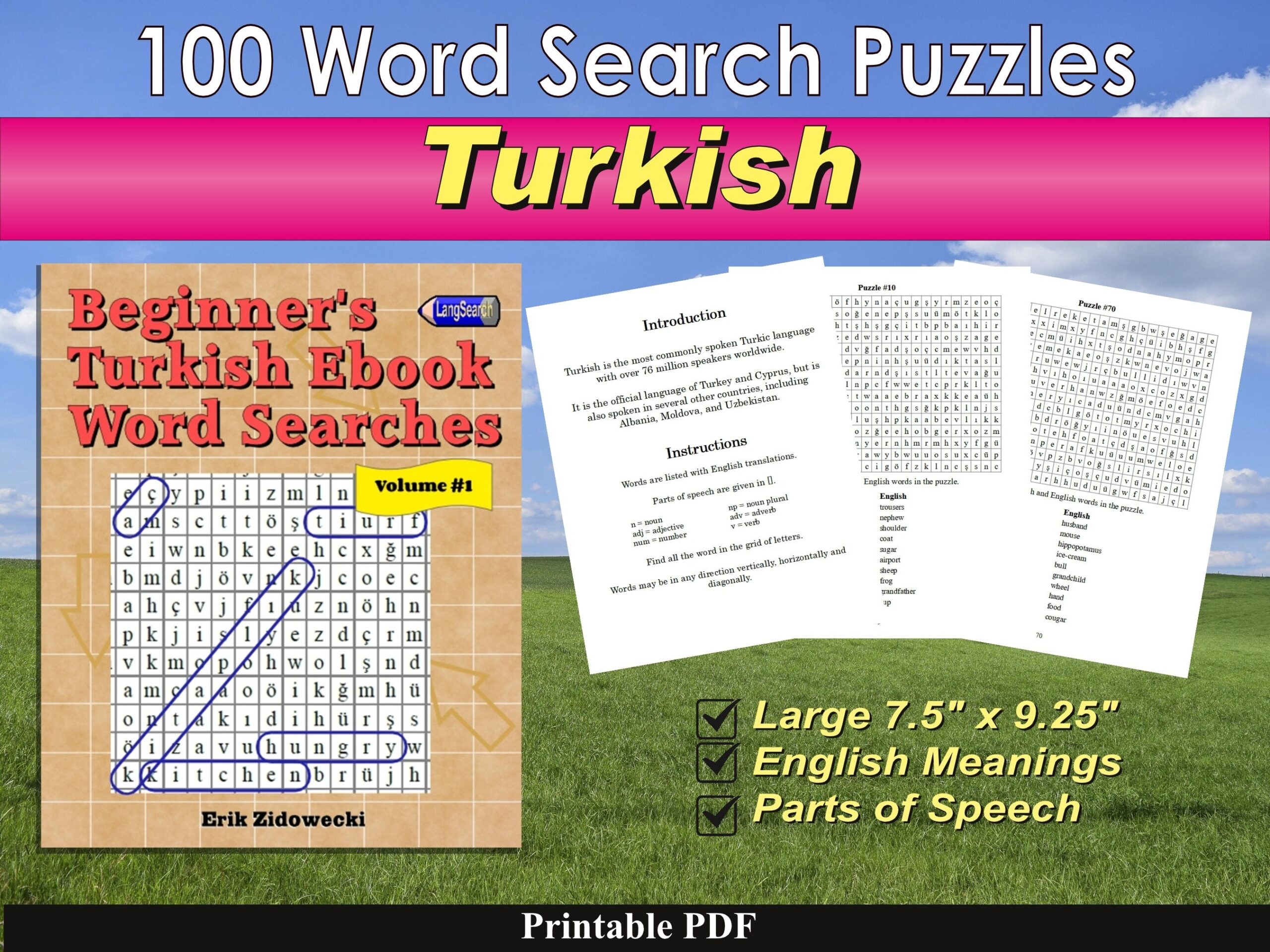 Free Printable Adverb Word Search