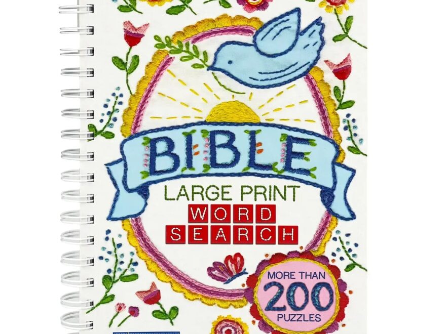 Bible Large Print Religious Word Search Adult Puzzle Book Prestonwood Bookstore