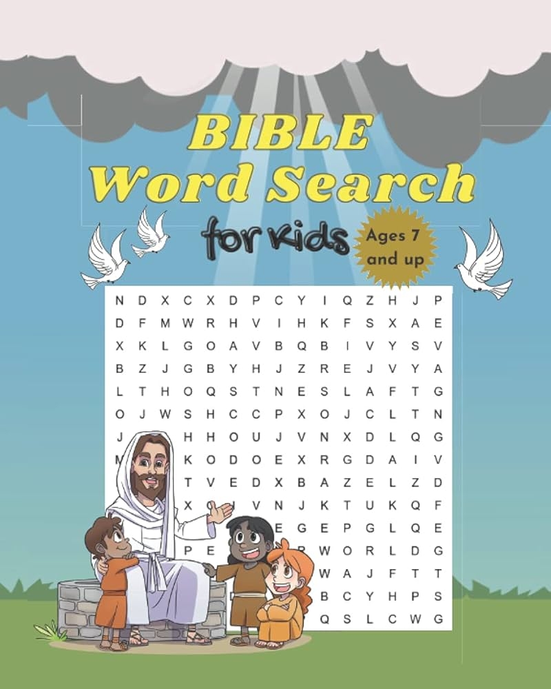 Bible Word Search For Kids Ages 7 An Up Large Print Fun And Educational Christian Puzzle Book activity Book That Includes Trivia And Bible Verses Press Godchild 9798742748021 Amazon Books