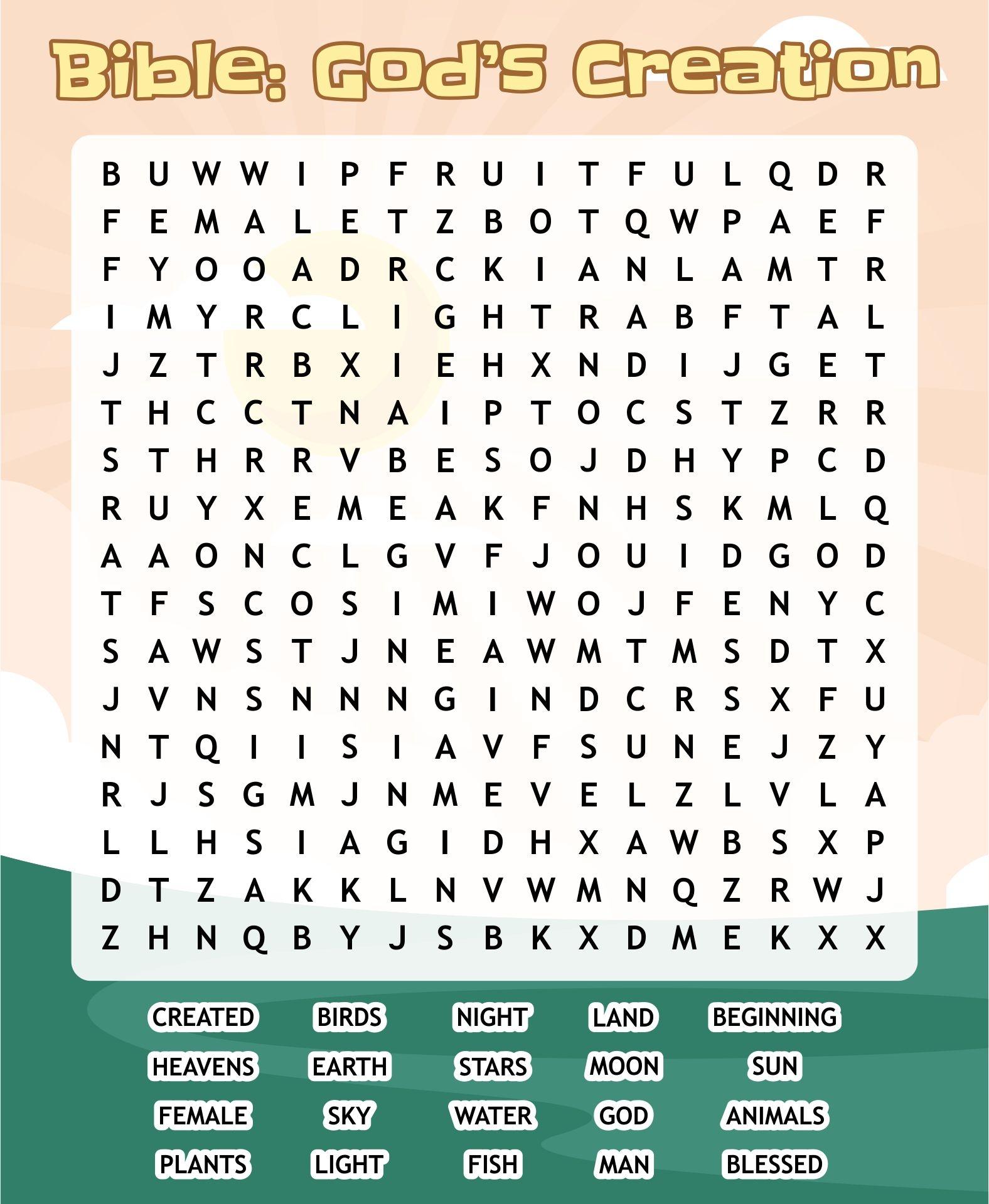 Bible Word Search Games 10 Free PDF Printables Printablee