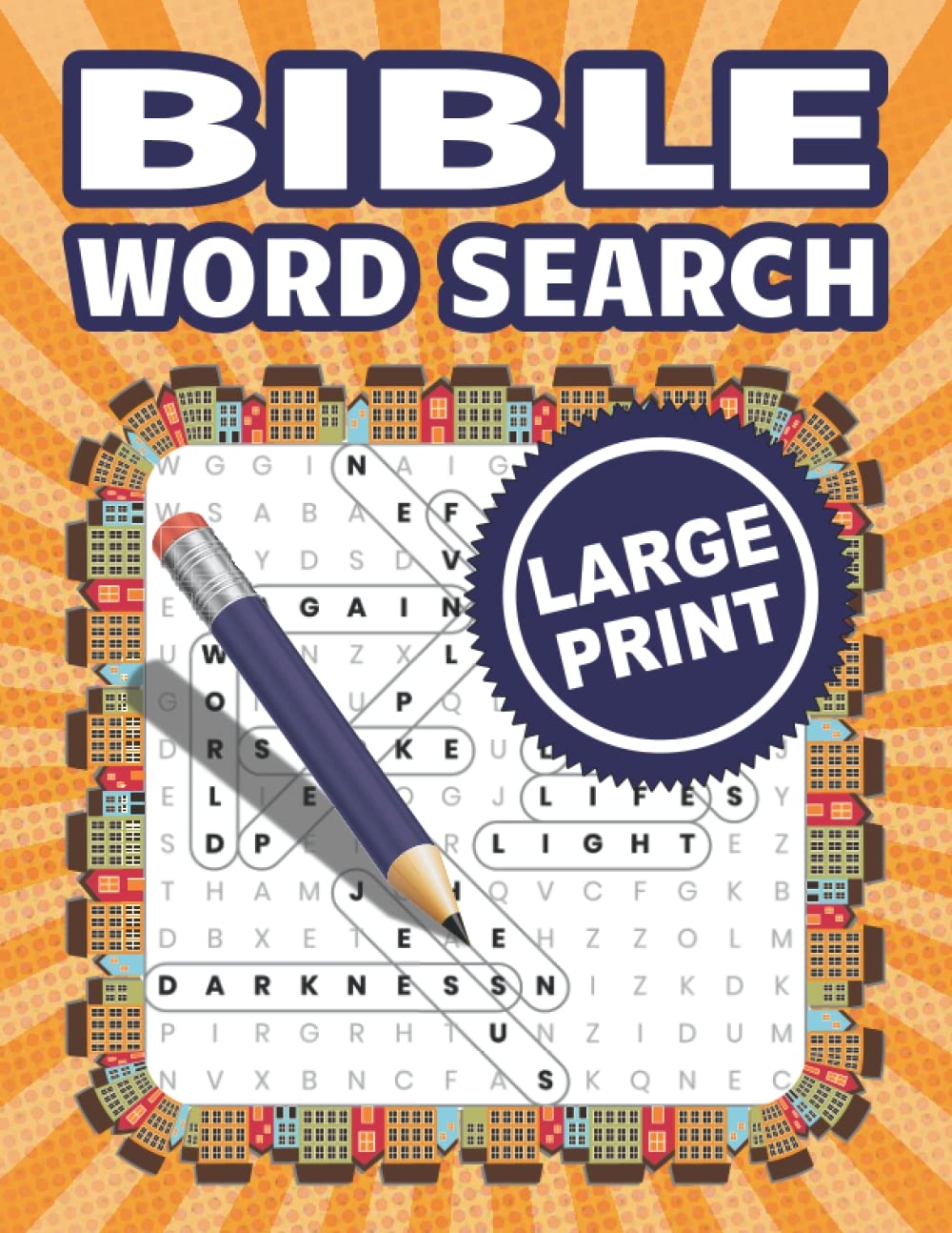 Bible Word Search Large Print Bible Verse Word Search Puzzle Book Publishing JW 9798793348652 Amazon Books