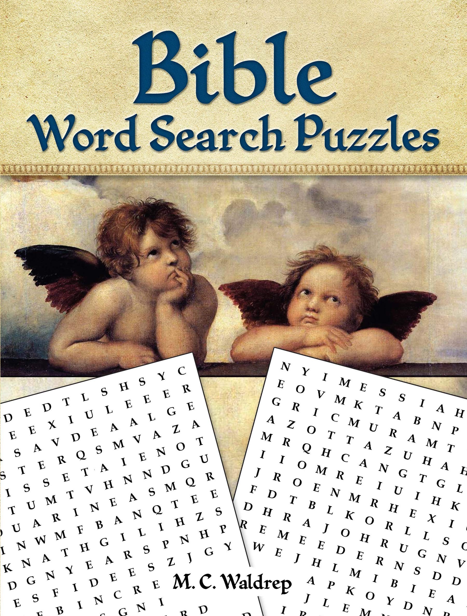 Bible Word Search Puzzles Dover Brain Games Puzzles Waldrep Prof M C 9780486833170 Amazon Books