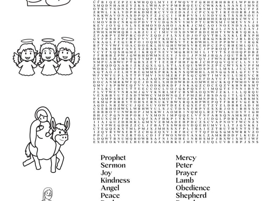 Biblical Wordsearch Beeloo Printable Crafts And Activities For Kids