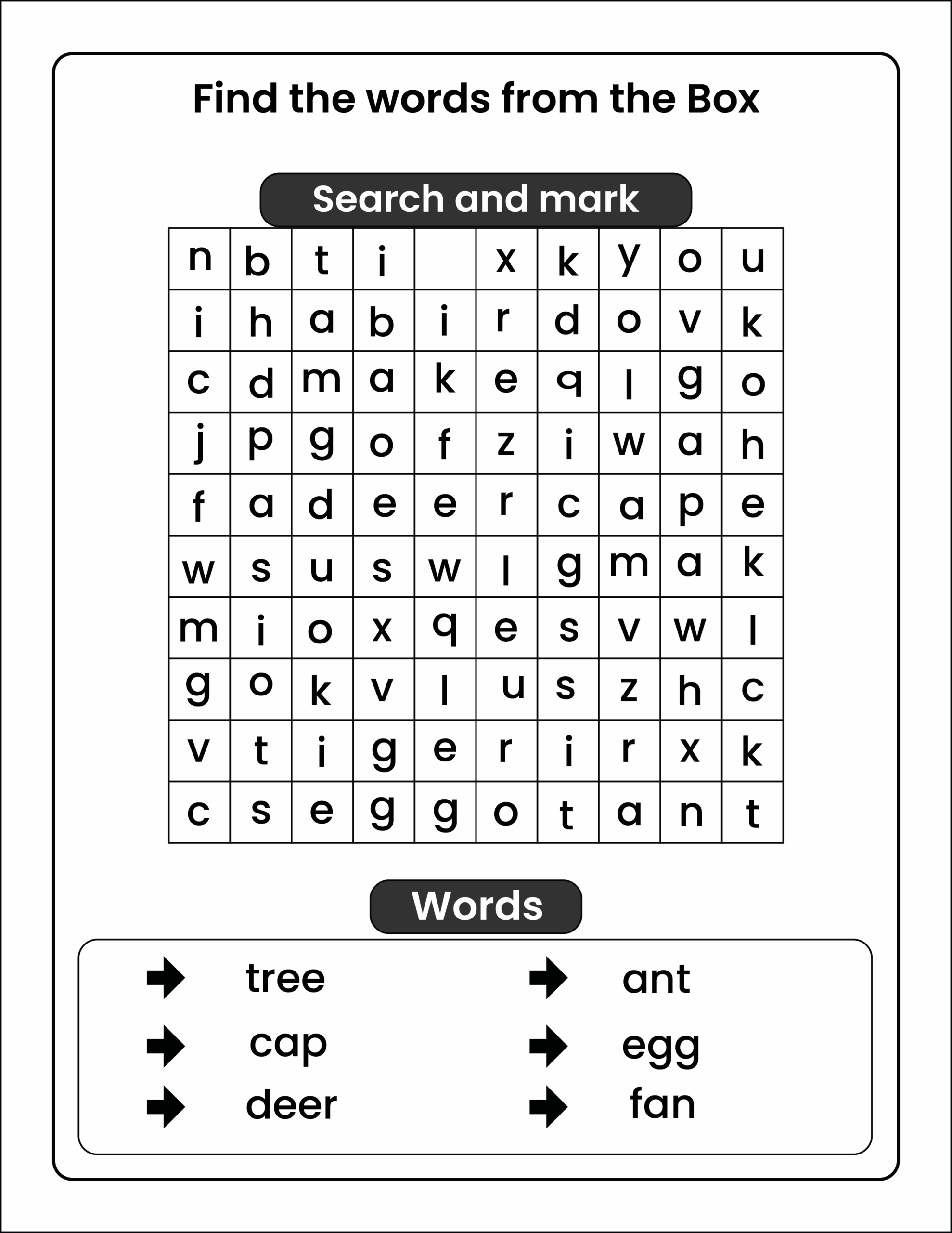 Boost Your Vocabulary With Our Fun And Challenging Word Search Worksheets Made By Teachers