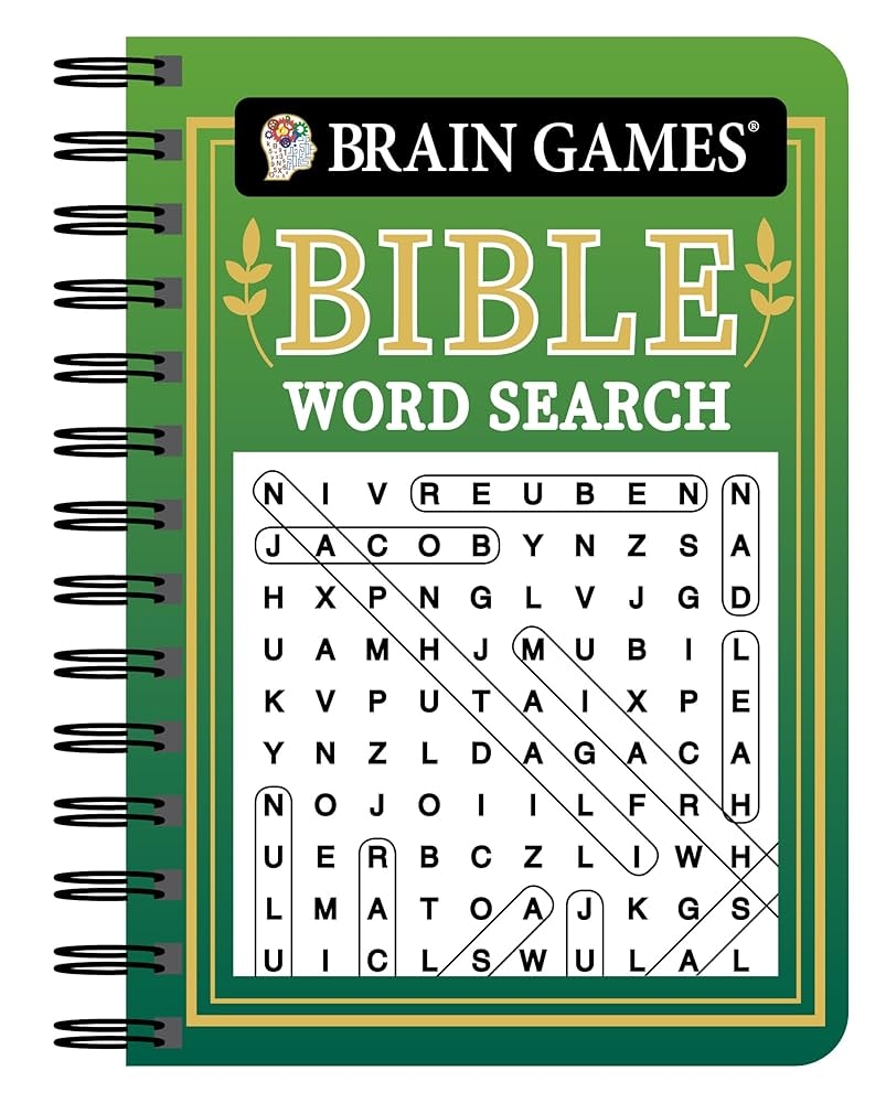 Brain Games To Go Bible Word Search Green Publications International Ltd Brain Games 9781645586692 Amazon Books