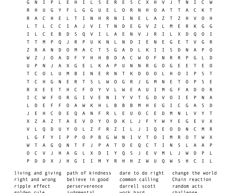Chain Reaction Word Search WordMint