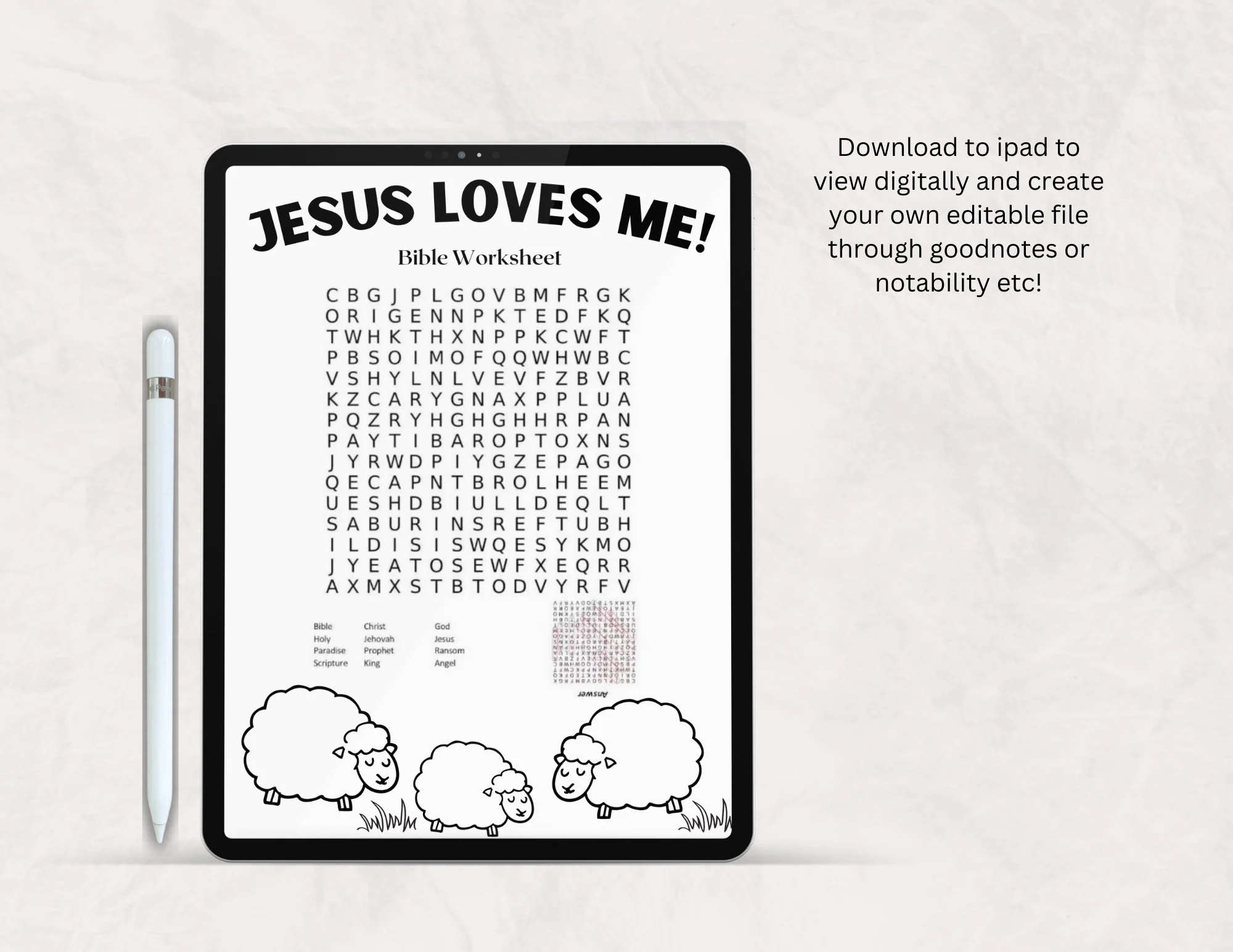Free Printable Bible Word Search For Youth