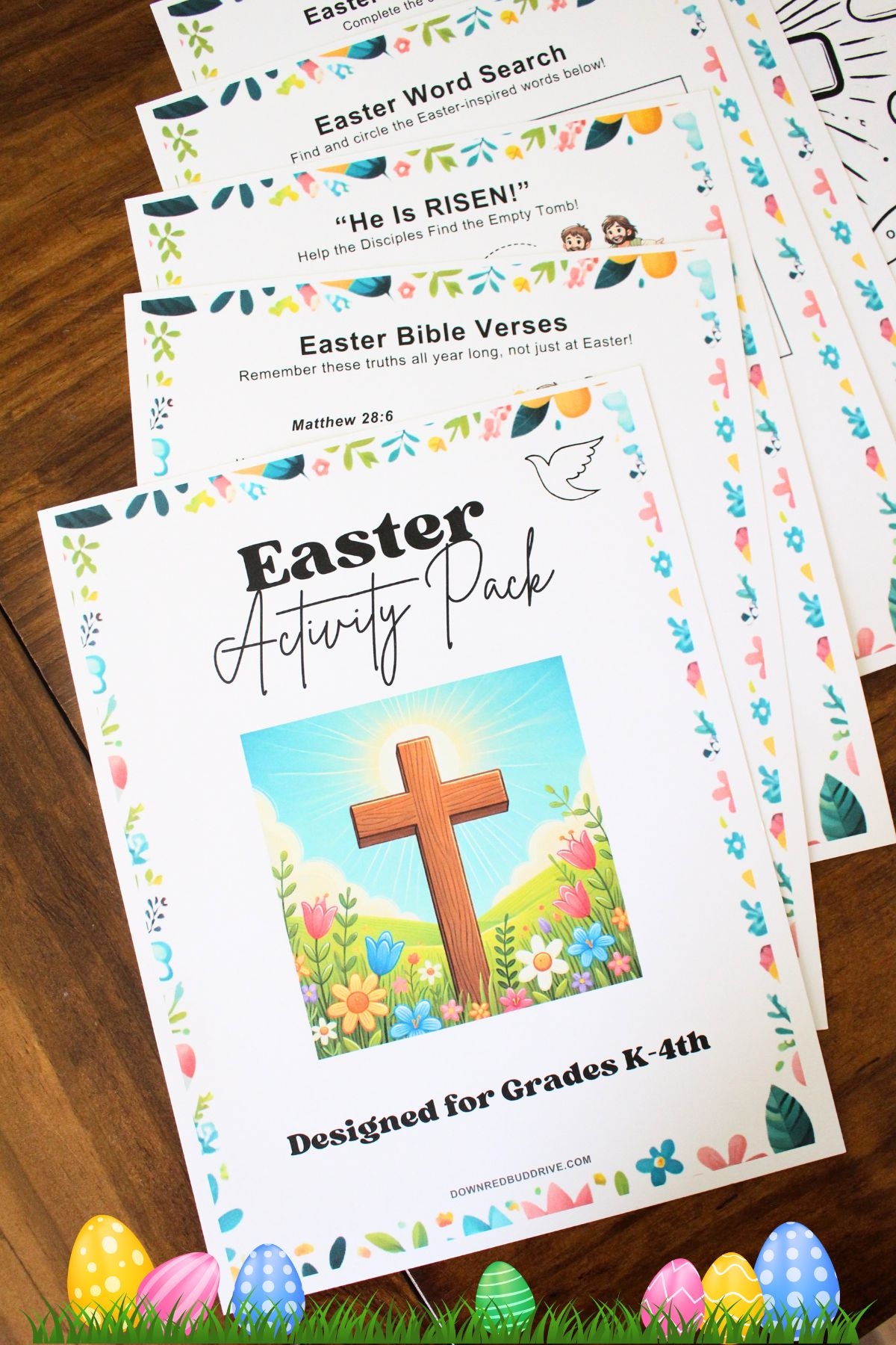 Christian Easter Activity Pack 6 Pages 