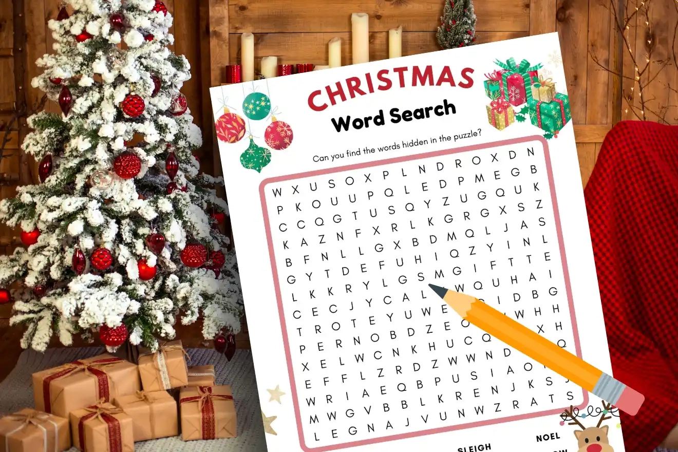 Free Christmas Word Searches Printable