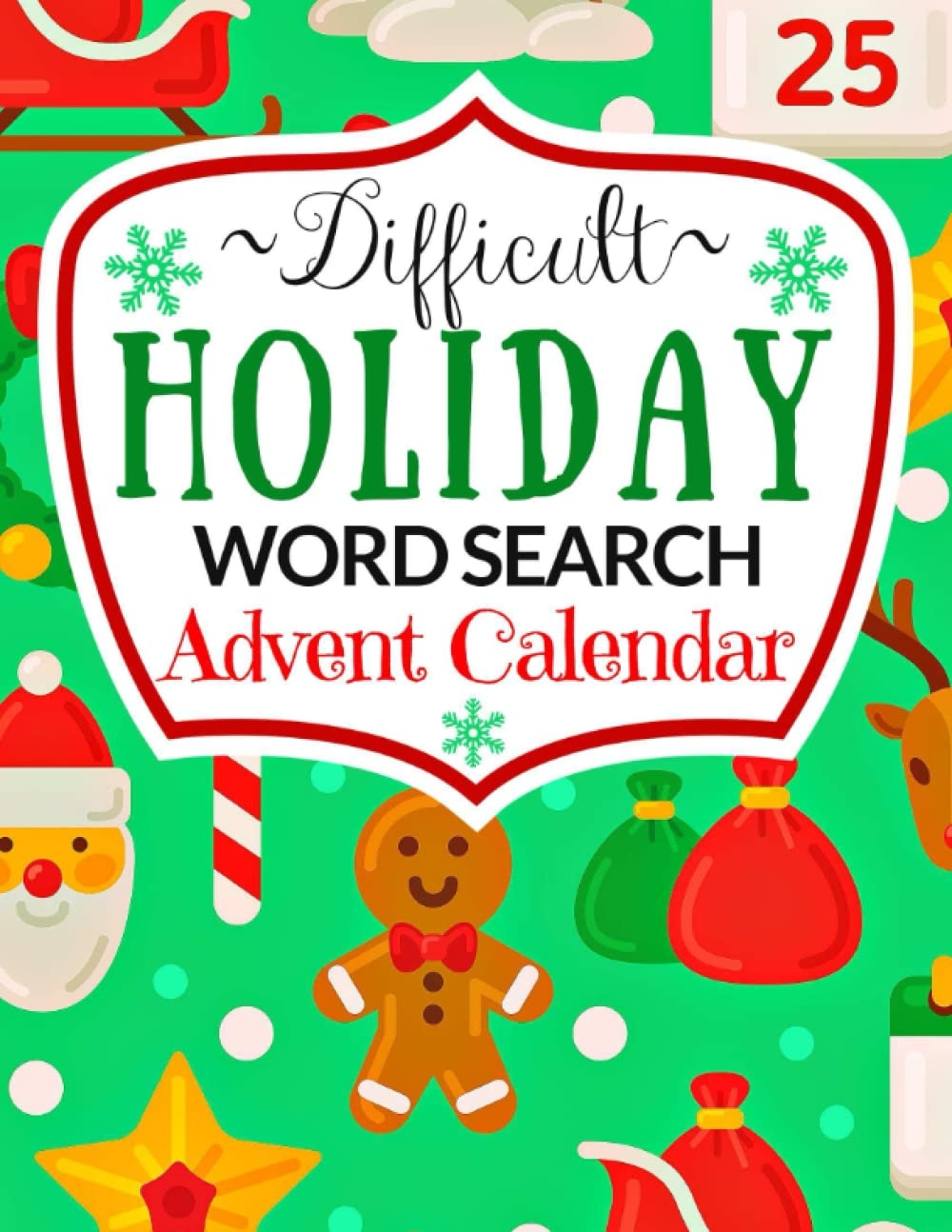 Christmas Word Search Advent Calendar For Adults Lebanon Ubuy