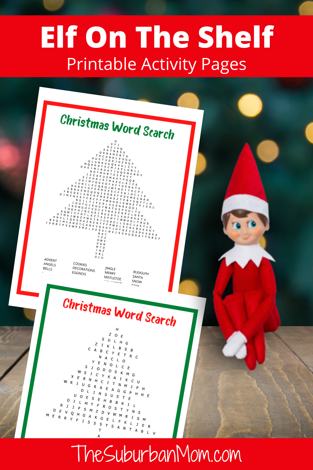 Christmas Word Search Puzzle Free Printable TheSuburbanMom