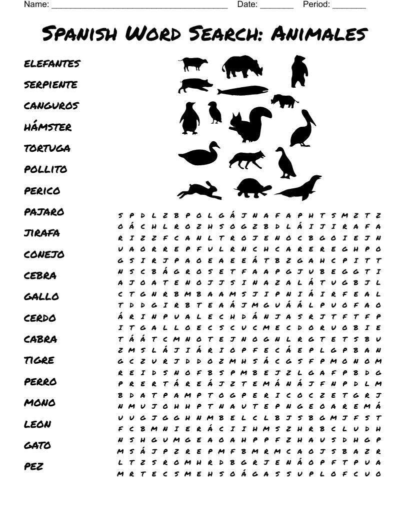 Cognate Word Search WordMint