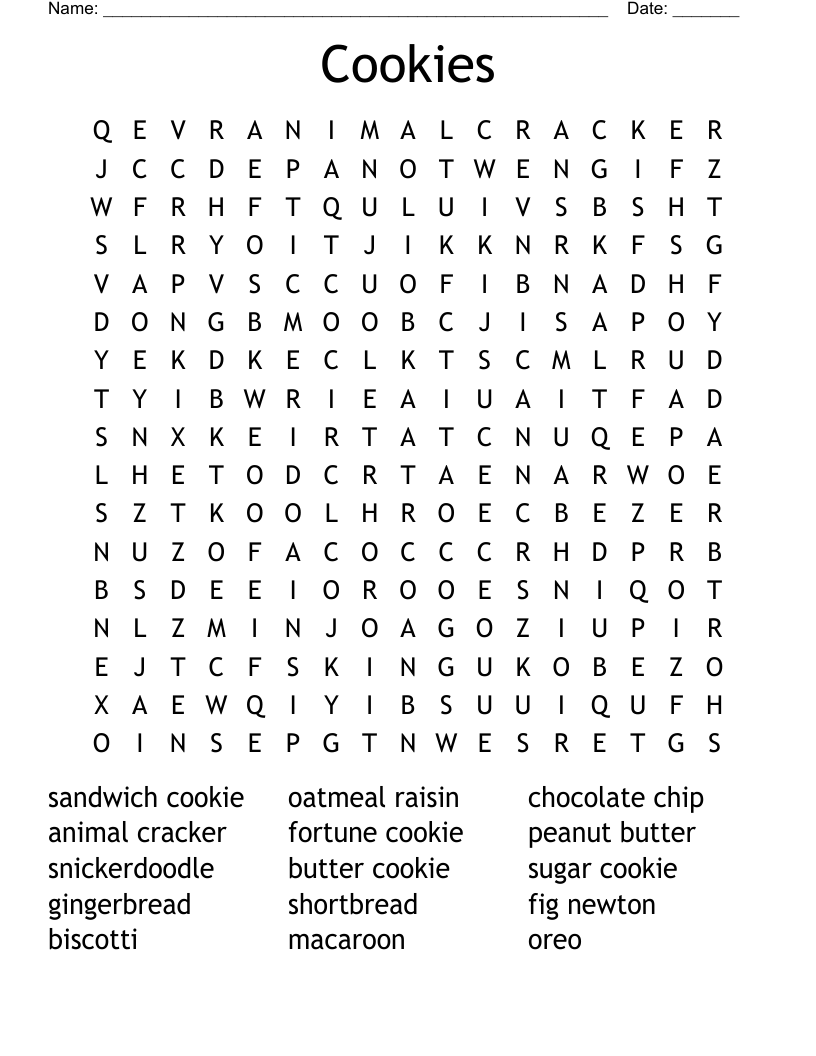 Free Printable Word Search Pa