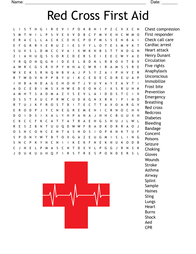 CPR Word Find Word Search WordMint