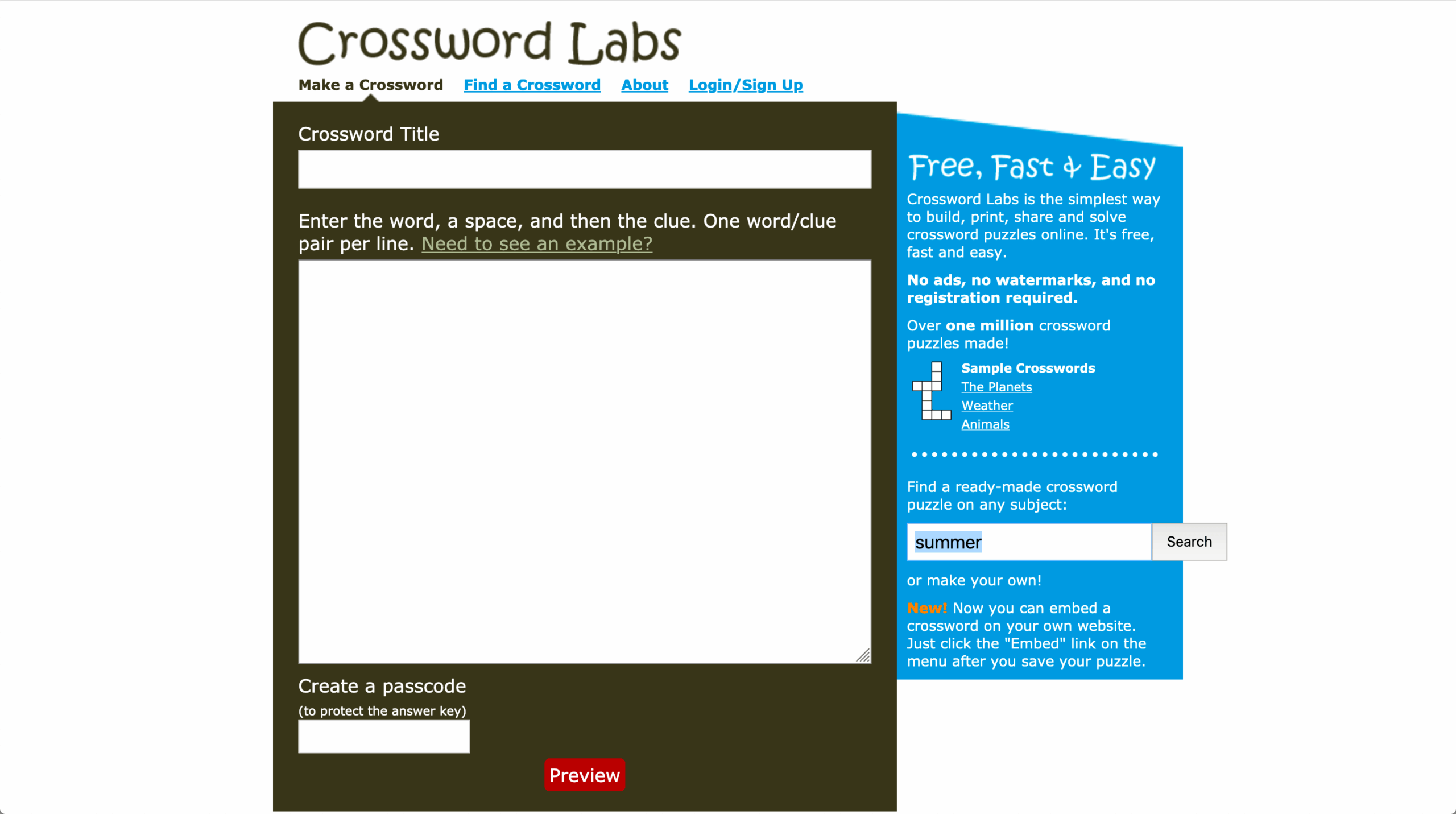 Crossword Puzzle Maker Is Built With Django
