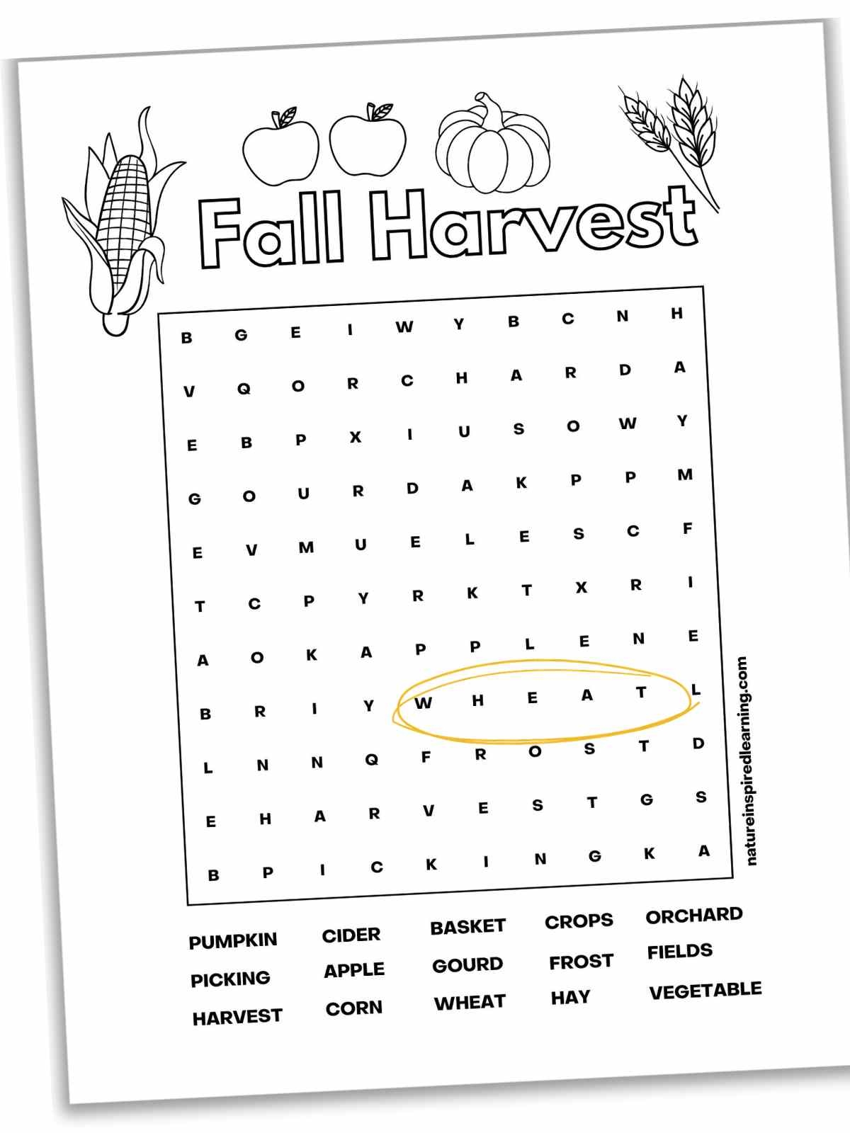 Free Printable Word Searches Using Apple Products