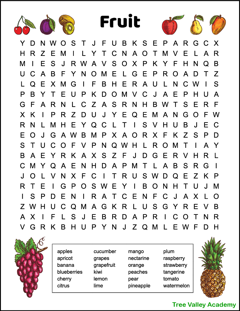 7th Grade Math Word Search Printable