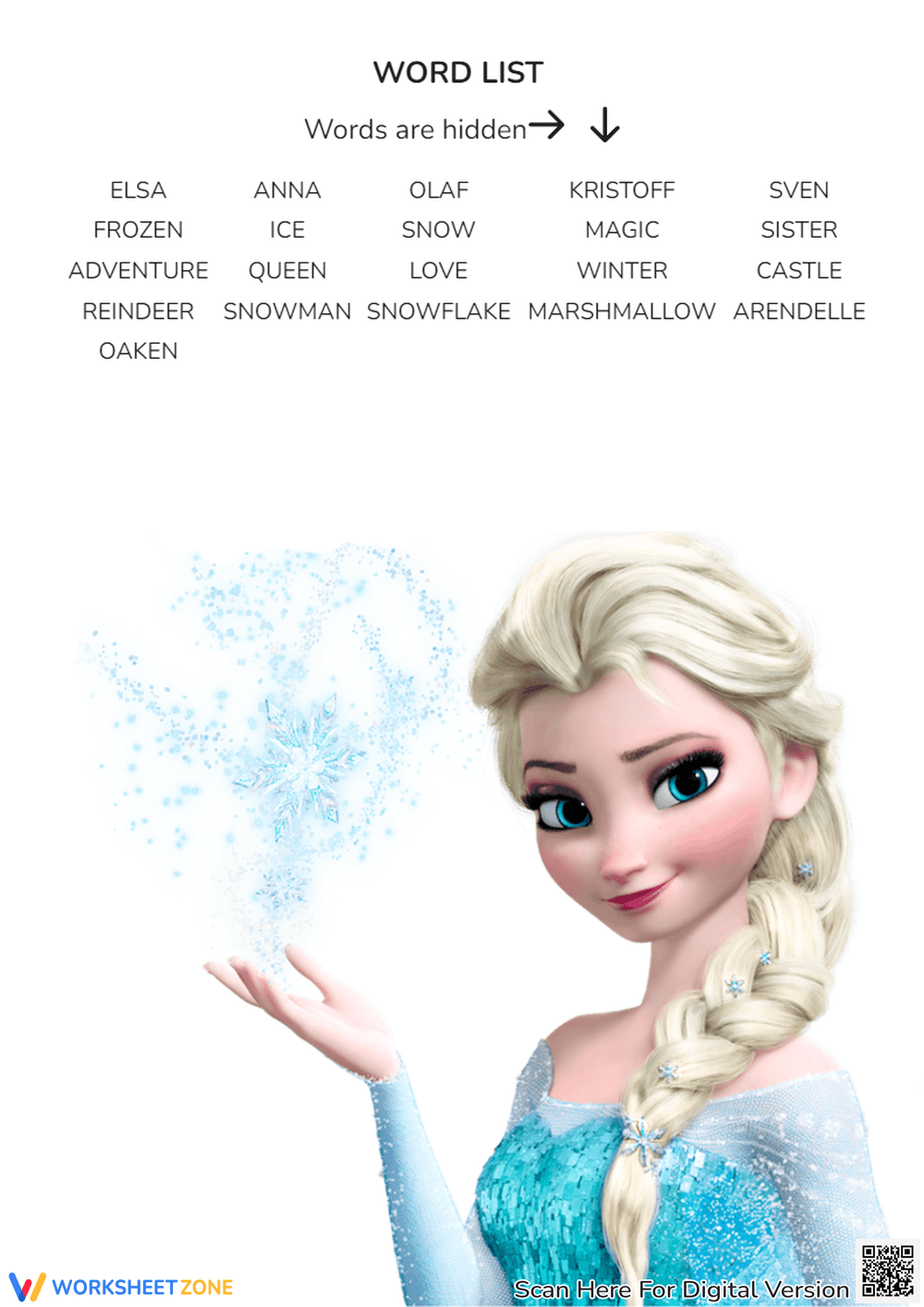Disney Word Search