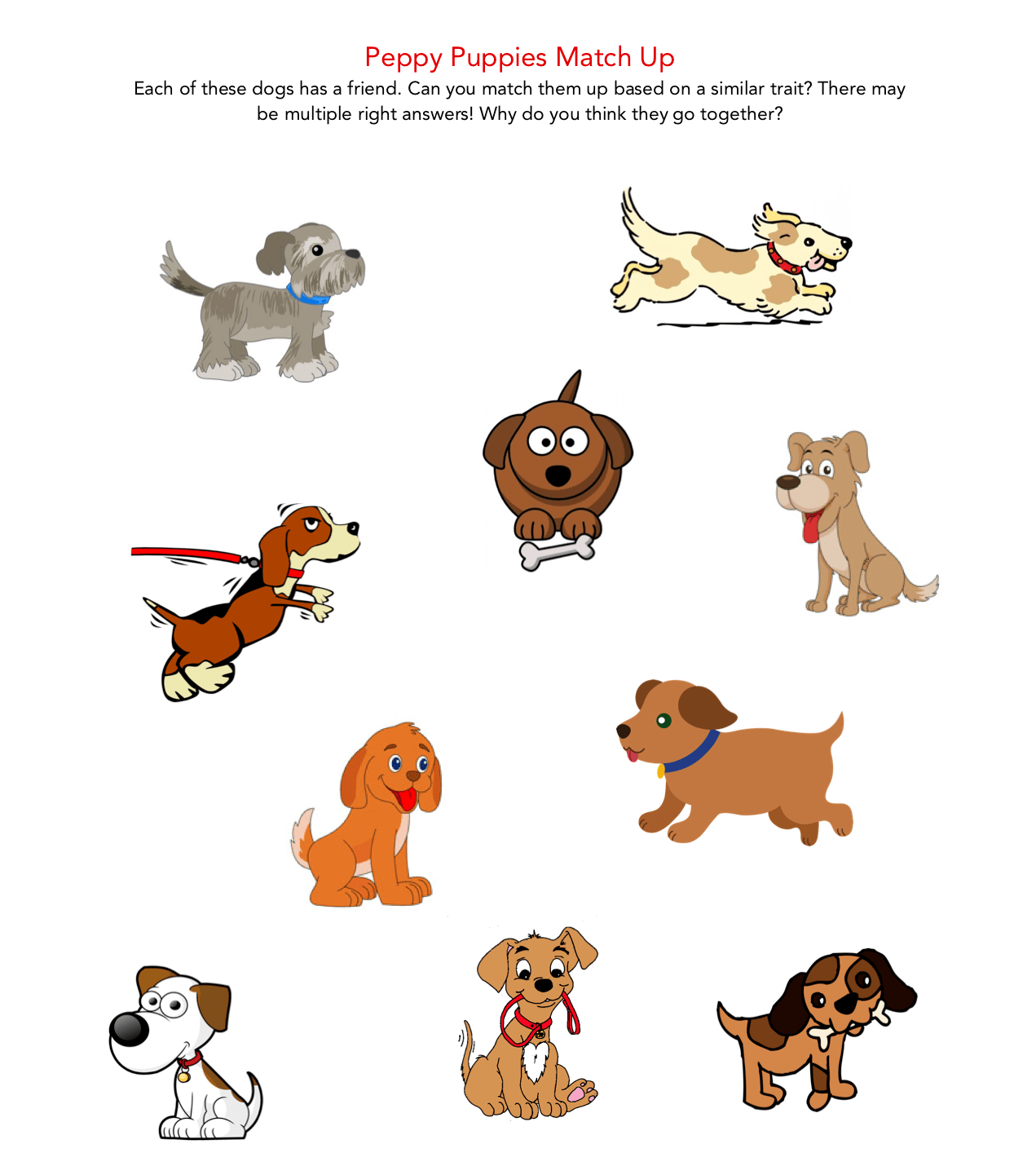 Dog Breeds Word Search Puzzle 