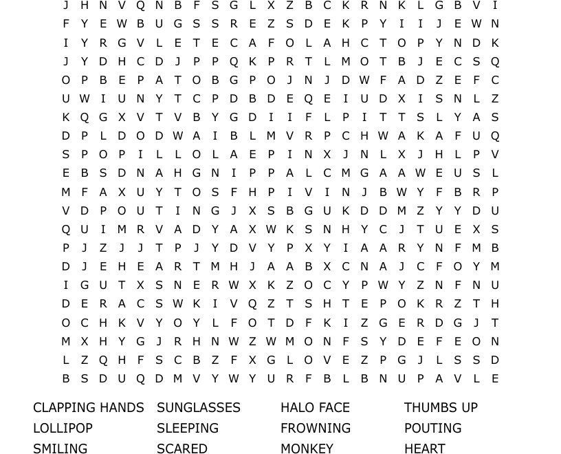 Emoji Word Search WordMint