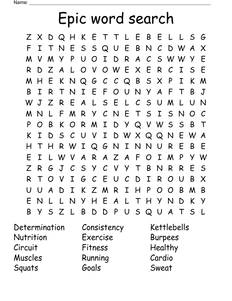 Epic Word Search WordMint