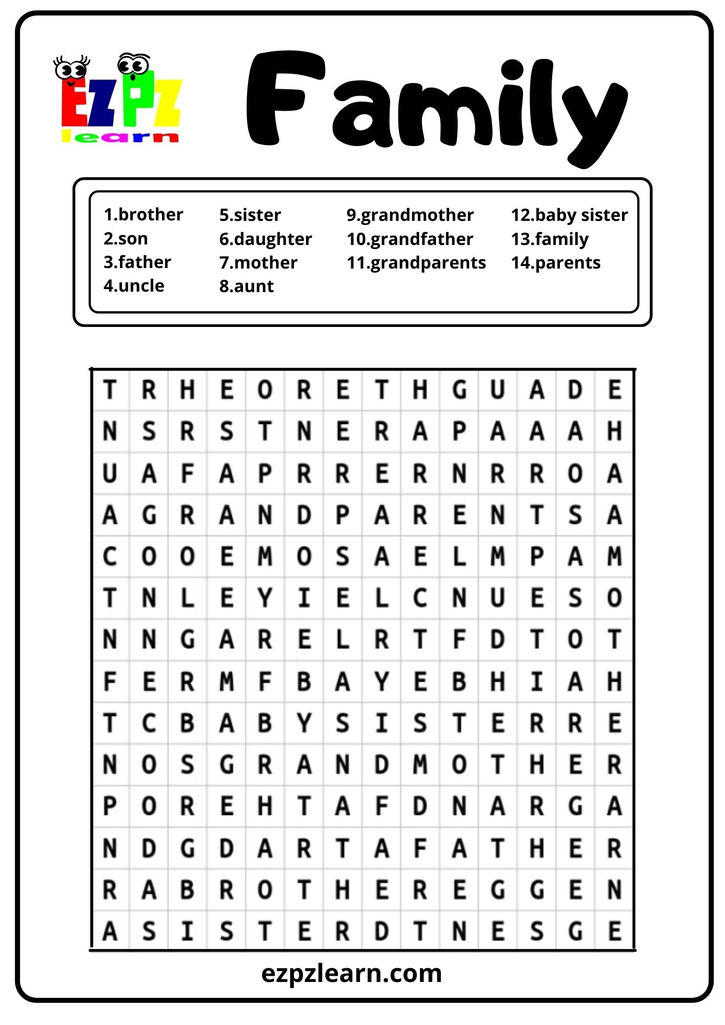 Create A Printable Word Search Puzzle Free