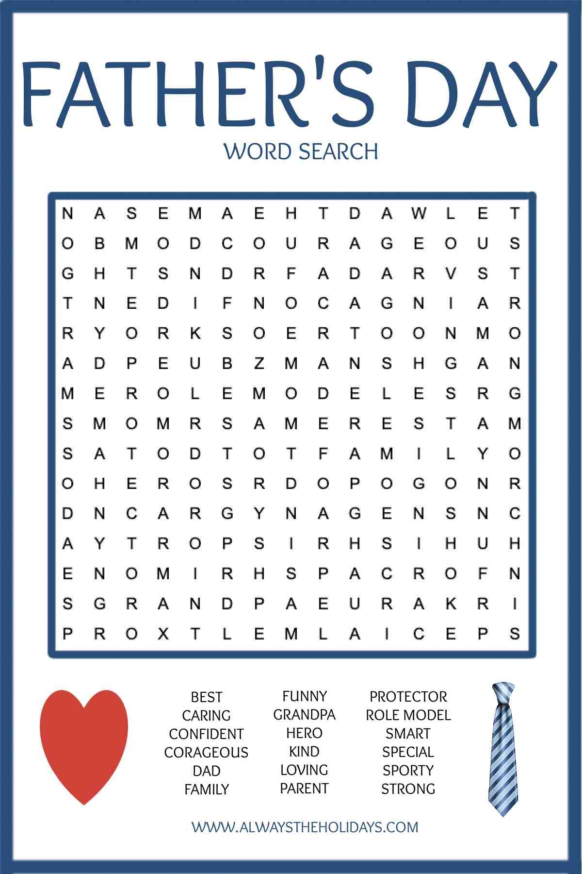 Create A Word Search Printable Free