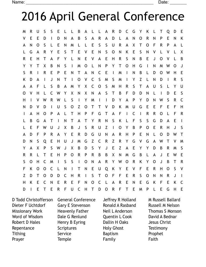 FINDING JESUS Word Search WordMint