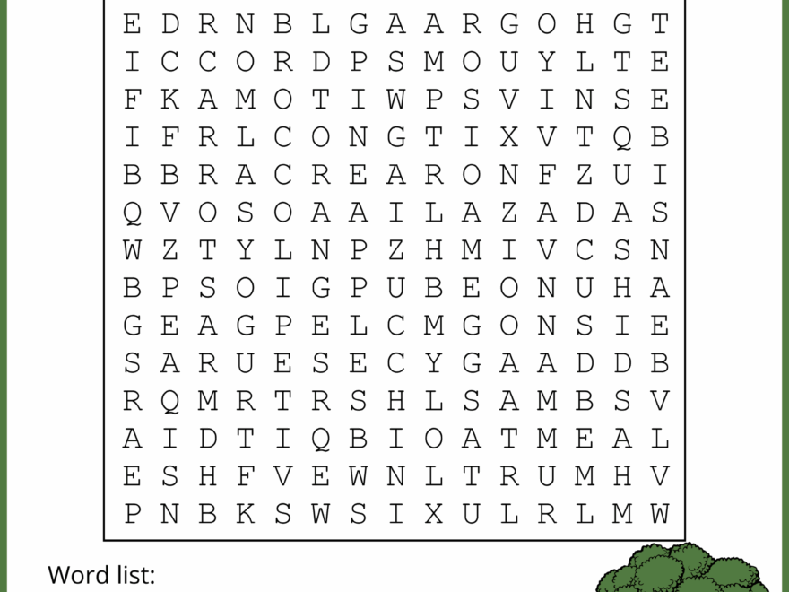 Food Word Search Free Printable Puzzles Free Printables Monograms Design Tools Patterns DIY Projects