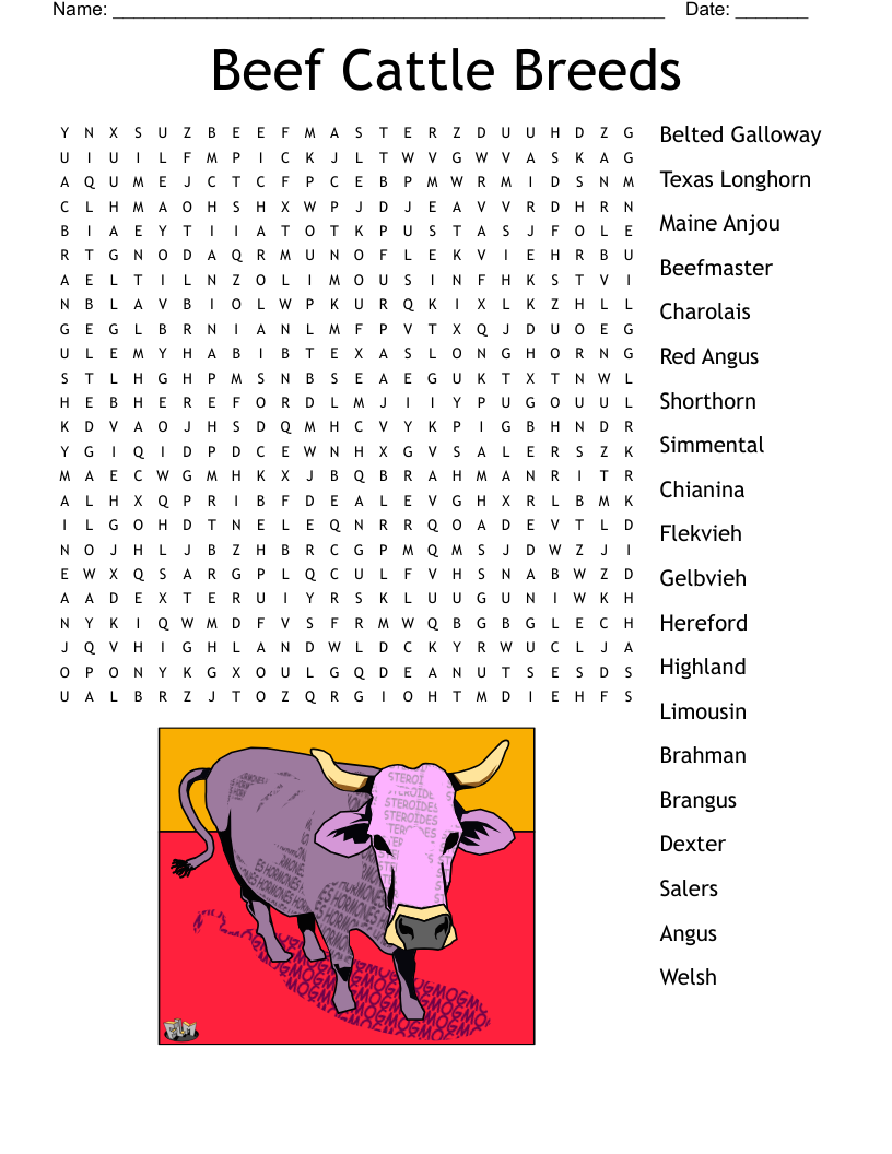 Food Word Search WordMint
